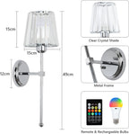Battery Operated Wall Lights Rechargeable (Set of 2)