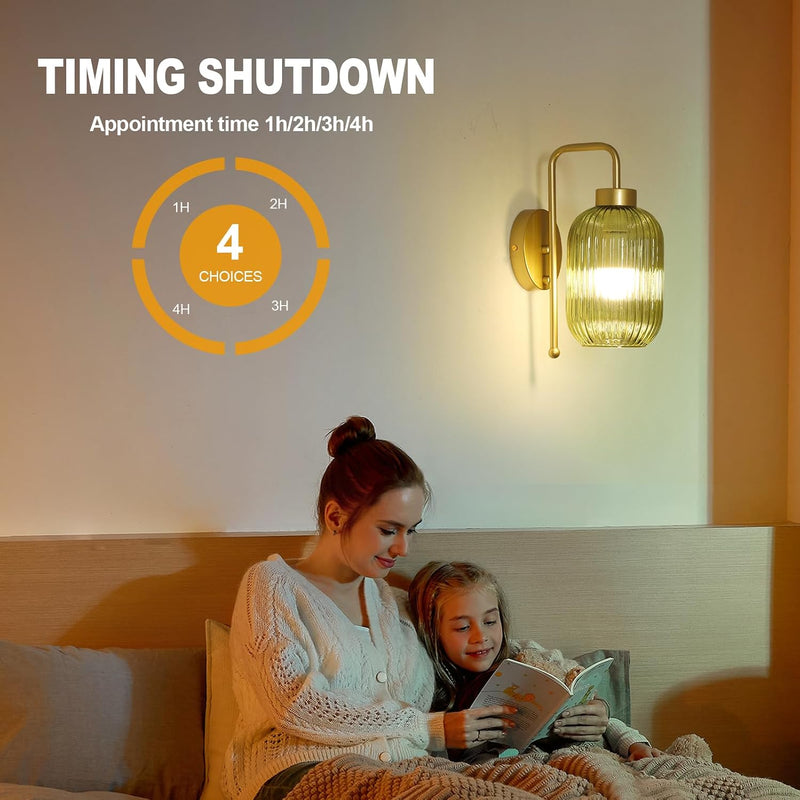 Battery Operated Wall Lights Rechargeable (Set of 2)