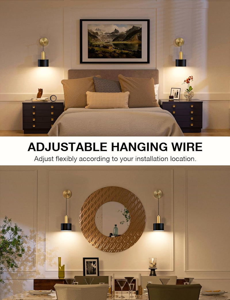 Battery Operated Wall Sconces Lights