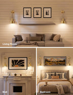 Battery Operated Wall Sconces Lights