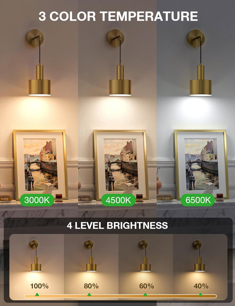 Battery Operated Wall Sconces Lights