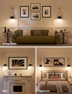 Battery Operated Wall Sconces Lights