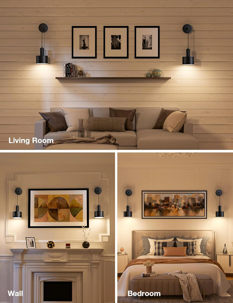 Battery Operated Wall Sconces Lights