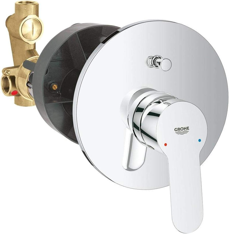Bauedge Single-Lever Shower Mixer 1 2" Chrome