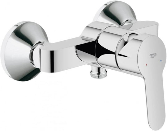 Bauedge Single Lever Shower Mixer Valve Only Chrome