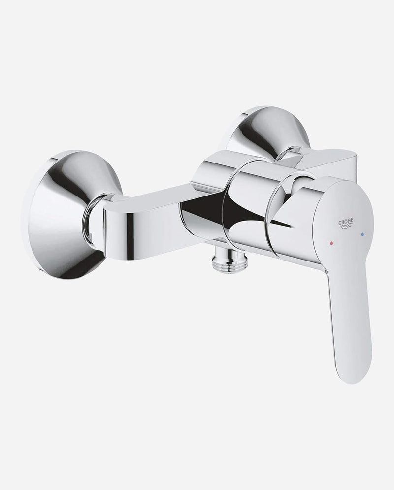 Bauedge Single Lever Shower Mixer Valve Only Chrome