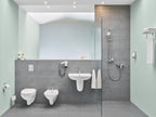 Bauedge Single Lever Shower Mixer Valve Only Chrome