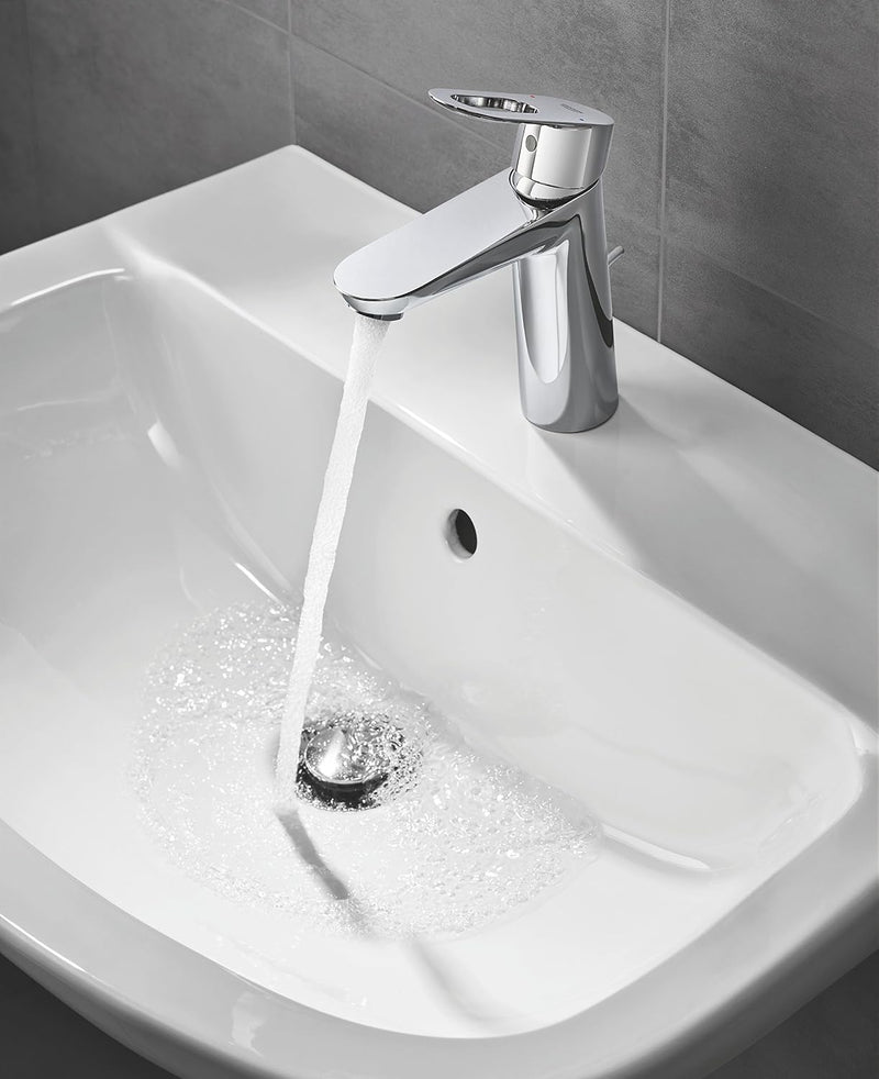 Bauloop Single-Lever Basin Mixer Xl-Size Water-Saving Tap
