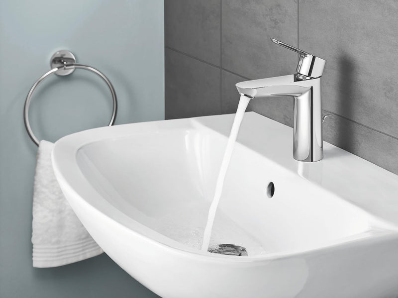 Bauloop Single-Lever Basin Mixer Xl-Size Water-Saving Tap
