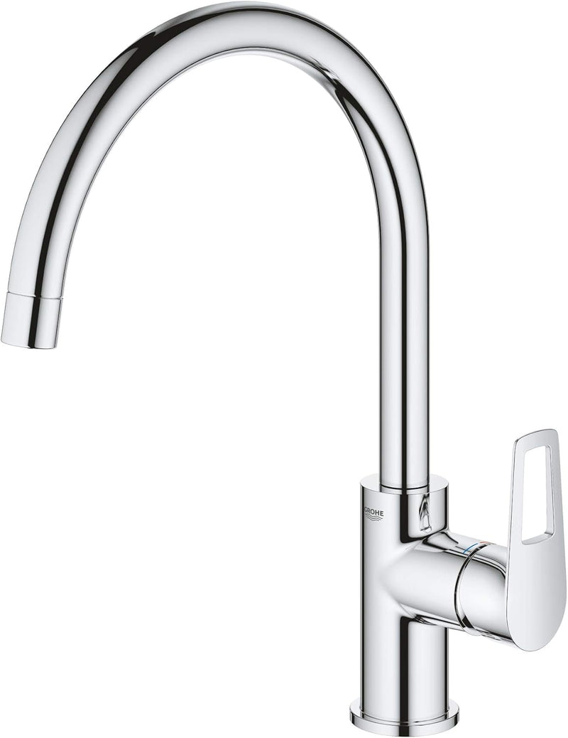 Bauloop Single-Lever Sink Mixer 1 2" Chrome