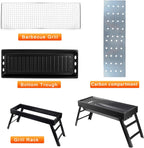 Bbq Barbecue Grill Portable Folding Desk Tabletop