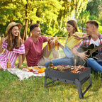 Bbq Barbecue Grill Portable Folding Desk Tabletop