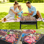 Bbq Barbecue Grill Portable Folding Desk Tabletop