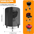 Bbq Cover for Weber Waterproof Round Barbecue