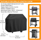 Bbq Cover for Weber Waterproof Round Barbecue
