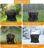Bbq Cover for Weber Waterproof Round Barbecue