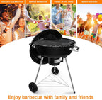 Bbq Grill Outdoor Barbecue Portable Kettle Coal