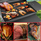 Bbq Grill Smoker with Shelves Portable Barrel