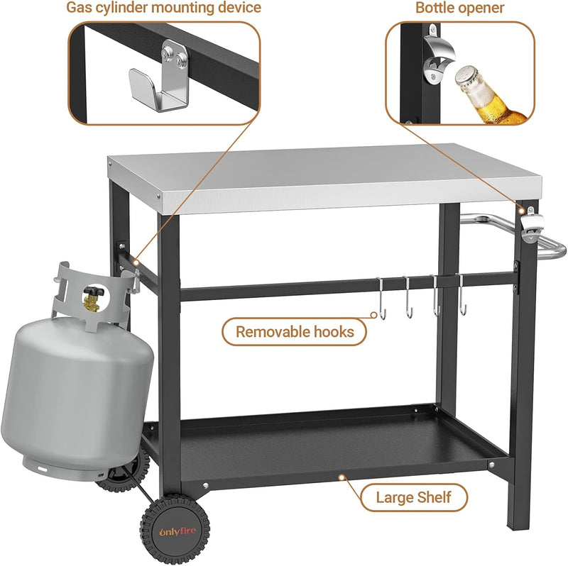 Pizza Oven Table with 40KG