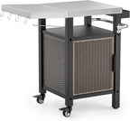 Bbq Table with Storage Cabinet