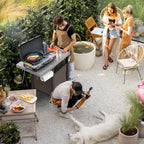 Bbq Table with Storage Cabinet