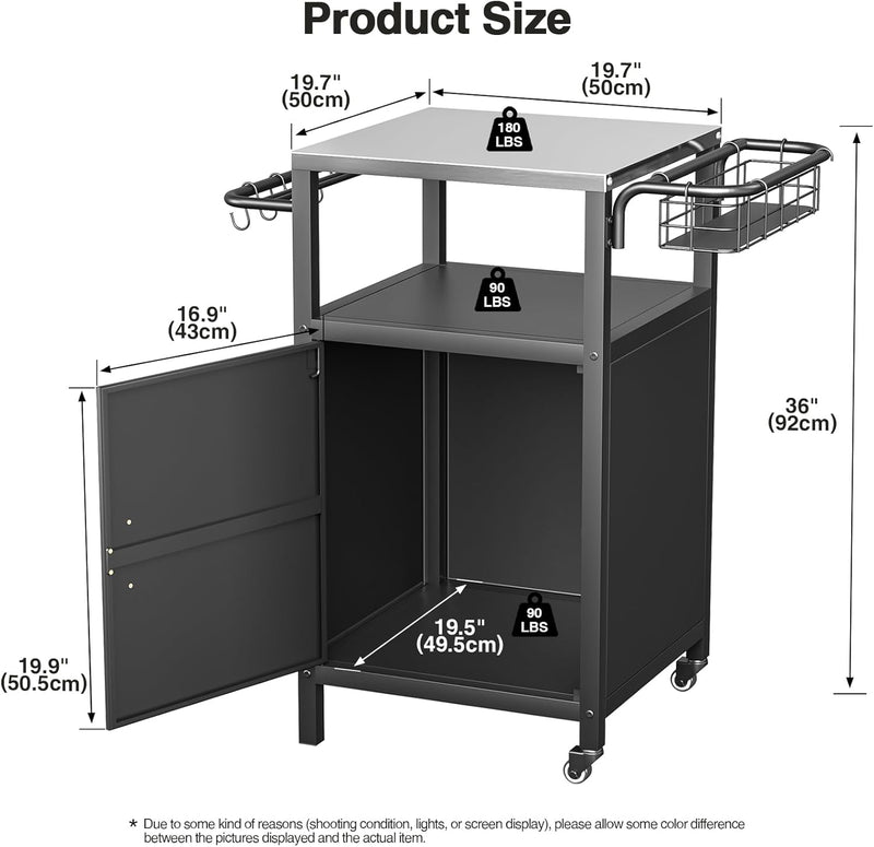 Bbq Trolley 304 Stainless Steel