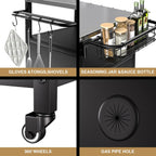 Bbq Trolley 304 Stainless Steel