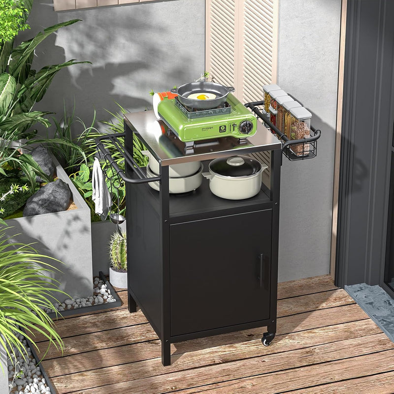 Bbq Trolley 304 Stainless Steel