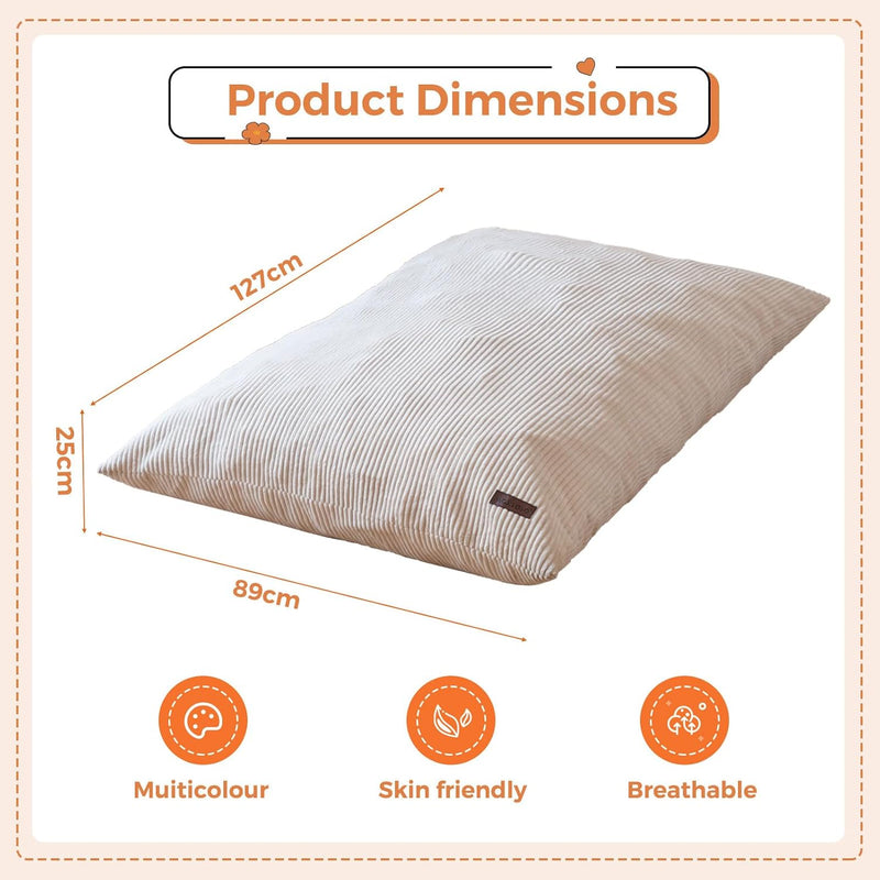 Bean Bag Beanbag Chair Soft Corduroy