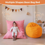 Bean Bag Beanbag Chair Soft Corduroy