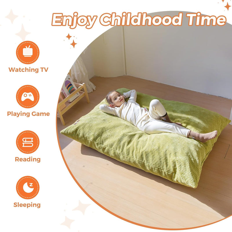 Bean Bag Beanbag Chair Soft Corduroy