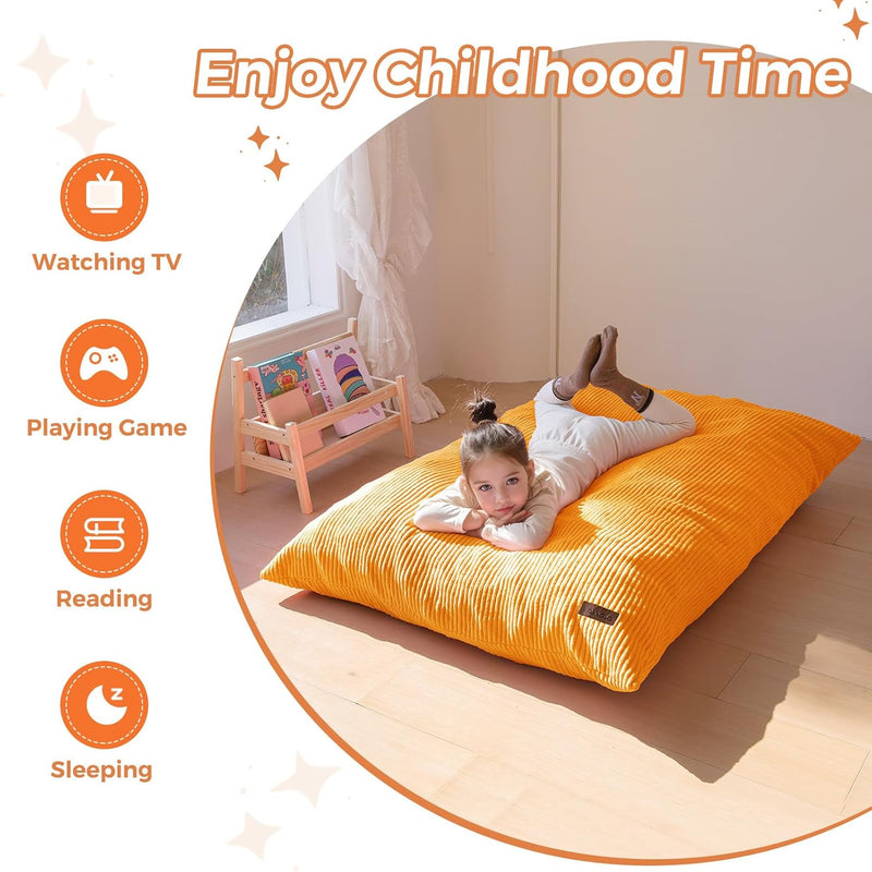 Bean Bag Beanbag Chair Soft Corduroy