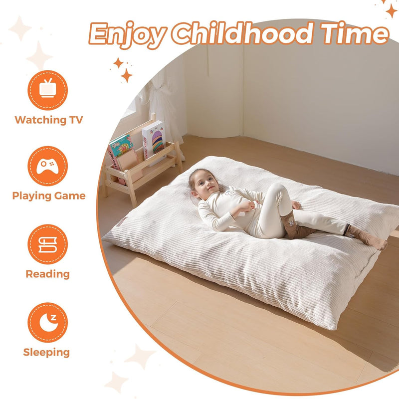 Bean Bag Beanbag Chair Soft Corduroy