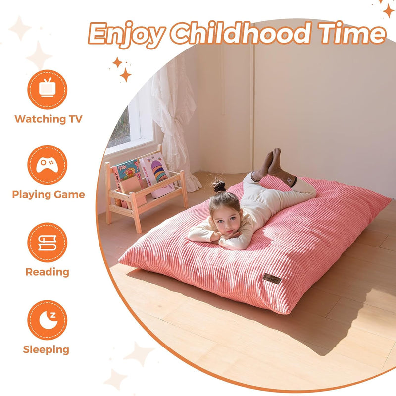 Bean Bag Beanbag Chair Soft Corduroy