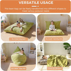 Bean Bag Beanbag Chair Soft Corduroy