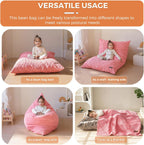 Bean Bag Beanbag Chair Soft Corduroy