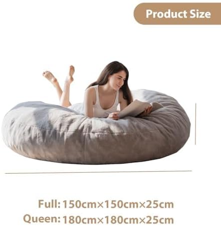 Bean Bag Bed Convertible Folds From Chair to