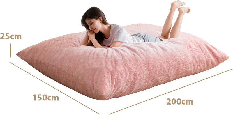 Bean Bag Bed Convertible Folds From Chair to