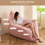 Bean Bag Bed Convertible Folds From Chair to