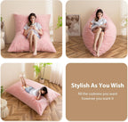 Bean Bag Bed Convertible Folds From Chair to
