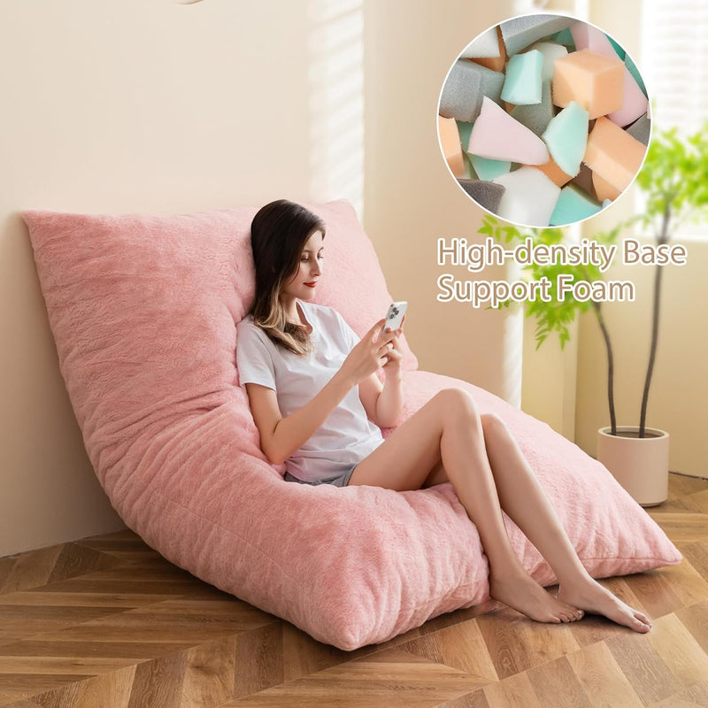 Bean Bag Bed Convertible Folds From Chair to