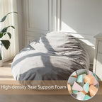 Bean Bag Bed Convertible Folds From Chair to