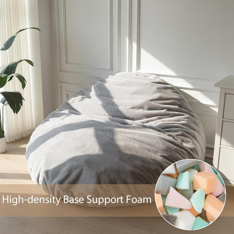 Bean Bag Bed Convertible Folds From Chair to