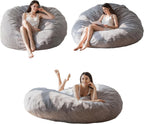 Bean Bag Bed Convertible Folds From Chair to