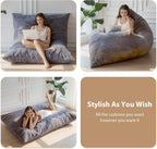 Bean Bag Bed Convertible Folds From Chair to