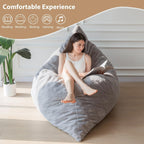 Bean Bag Bed Convertible Folds From Chair to
