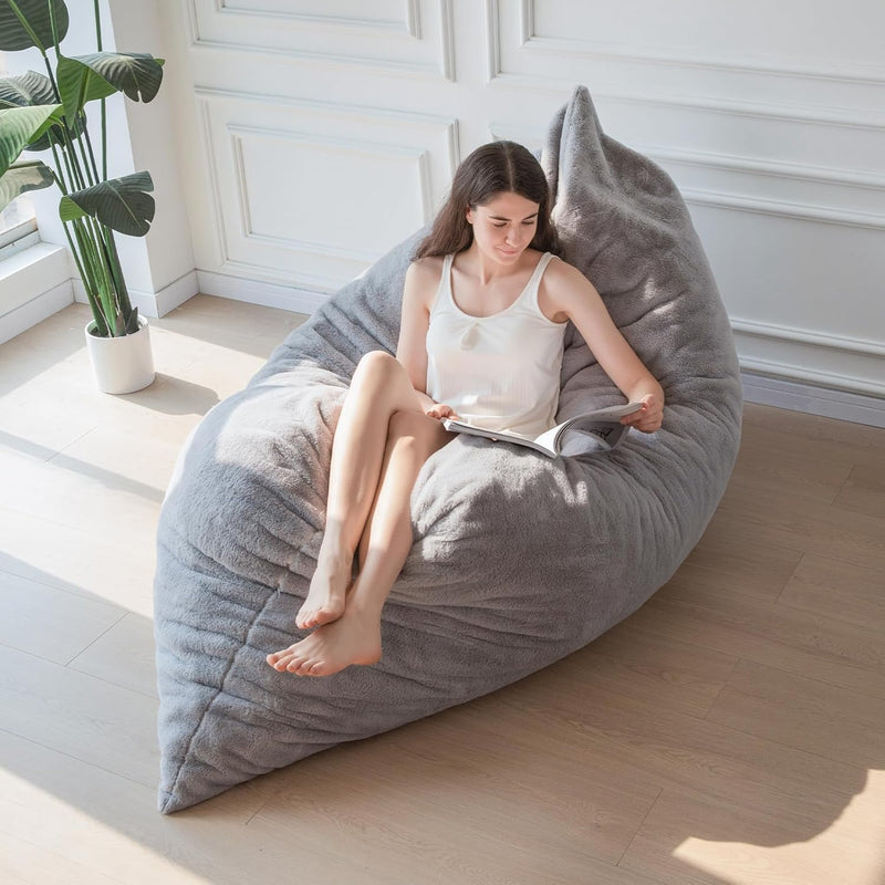 Bean Bag Bed Convertible Folds From Chair to