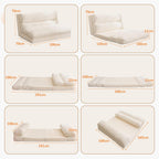Bean Bag Bed Folding Sofa Floor Mattress