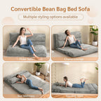 Bean Bag Bed Folding Sofa Floor Mattress