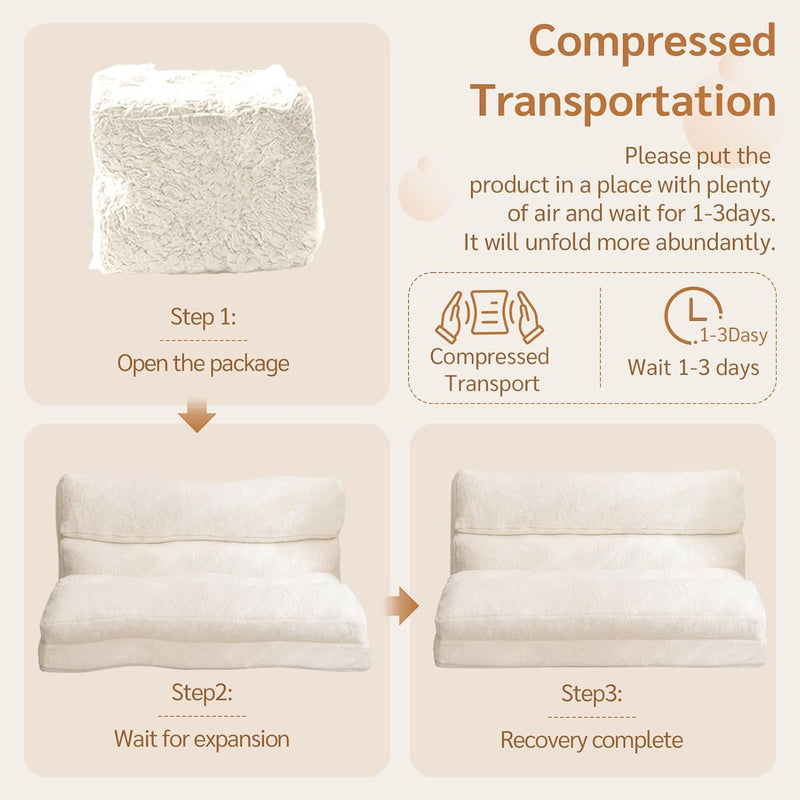 Bean Bag Bed Folding Sofa Floor Mattress